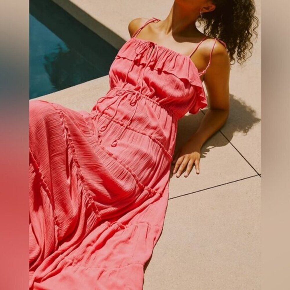 Anthropologie Tiered A-Line Dress